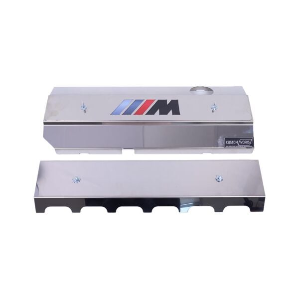 Bmw E36 E39 E46 - M52 Motor Üst Kapağı - Krom Metal | Yerli Üretim