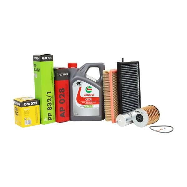 Bmw E36 M50 Motor Yağ Bakım Seti | Castrol Yağ + Filtron Filtreler