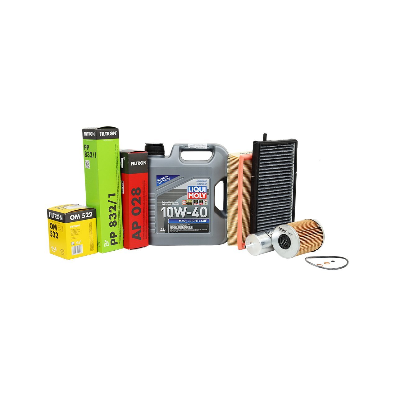 Bmw E36 M50 Motor Yağ Bakım Seti | Lıquı Moly Mos2 Leıchtlauf Yağ + Filtron Filtreler