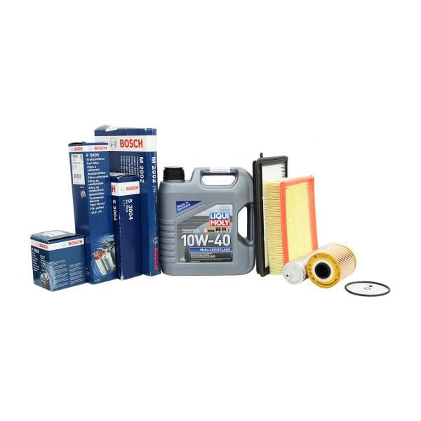 Bmw E36 M50 Motor Yağ Bakım Seti | Lıquı Moly Mos2 Leıchtlauf Yağ + Bosch Filtreler
