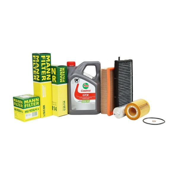Bmw E36 M52 Motor Yağ Bakım Seti | Castrol Yağ + Mann Filtreler