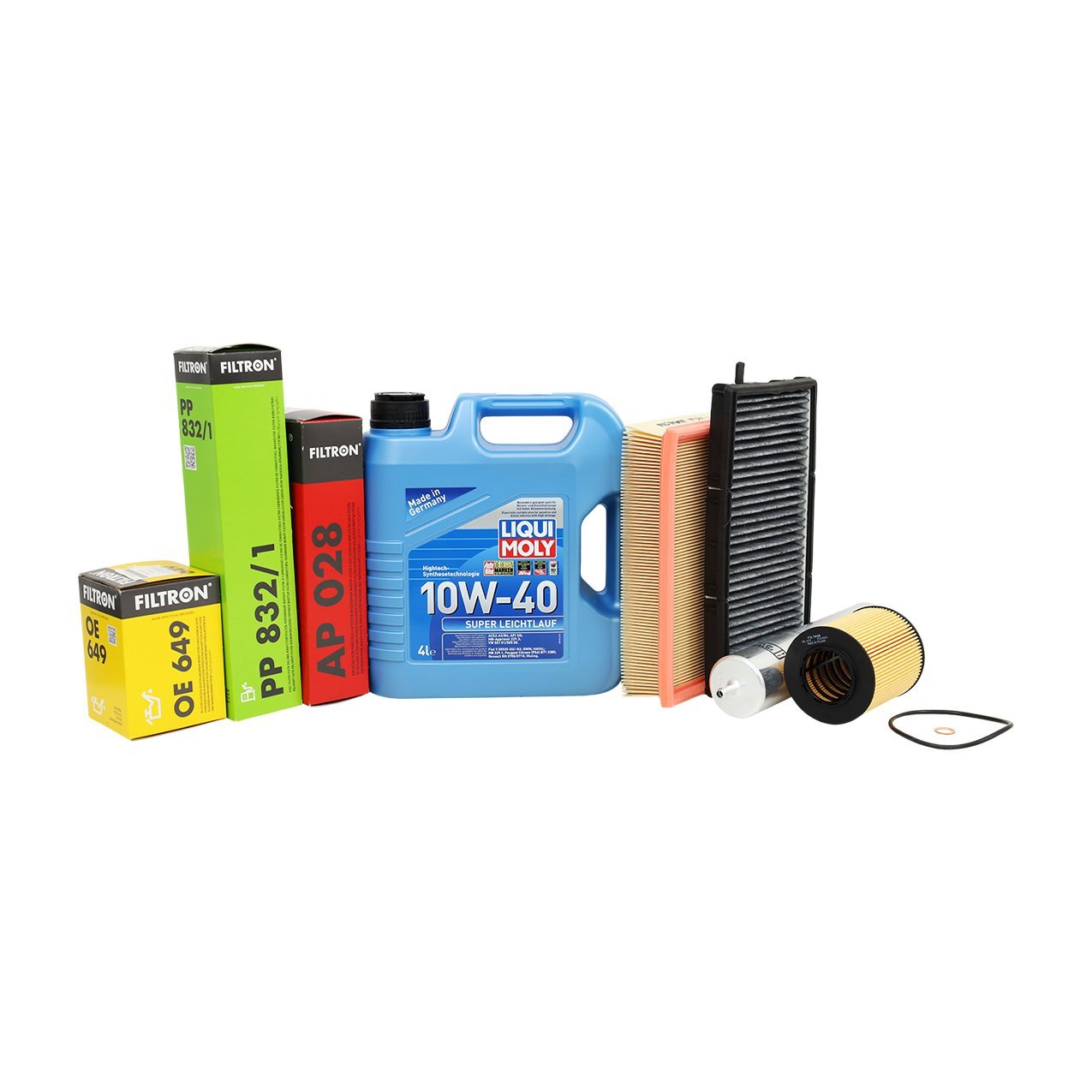 Bmw E36 M52 Motor Yağ Bakım Seti | Lıquı Moly Super Leıchtlauf Yağ + Filtron Filtreler