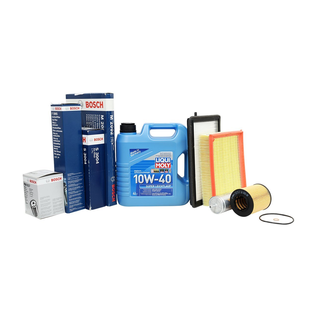 Bmw E36 M52 Motor Yağ Bakım Seti | Lıquı Moly Super Leıchtlauf Yağ + Bosch Filtreler