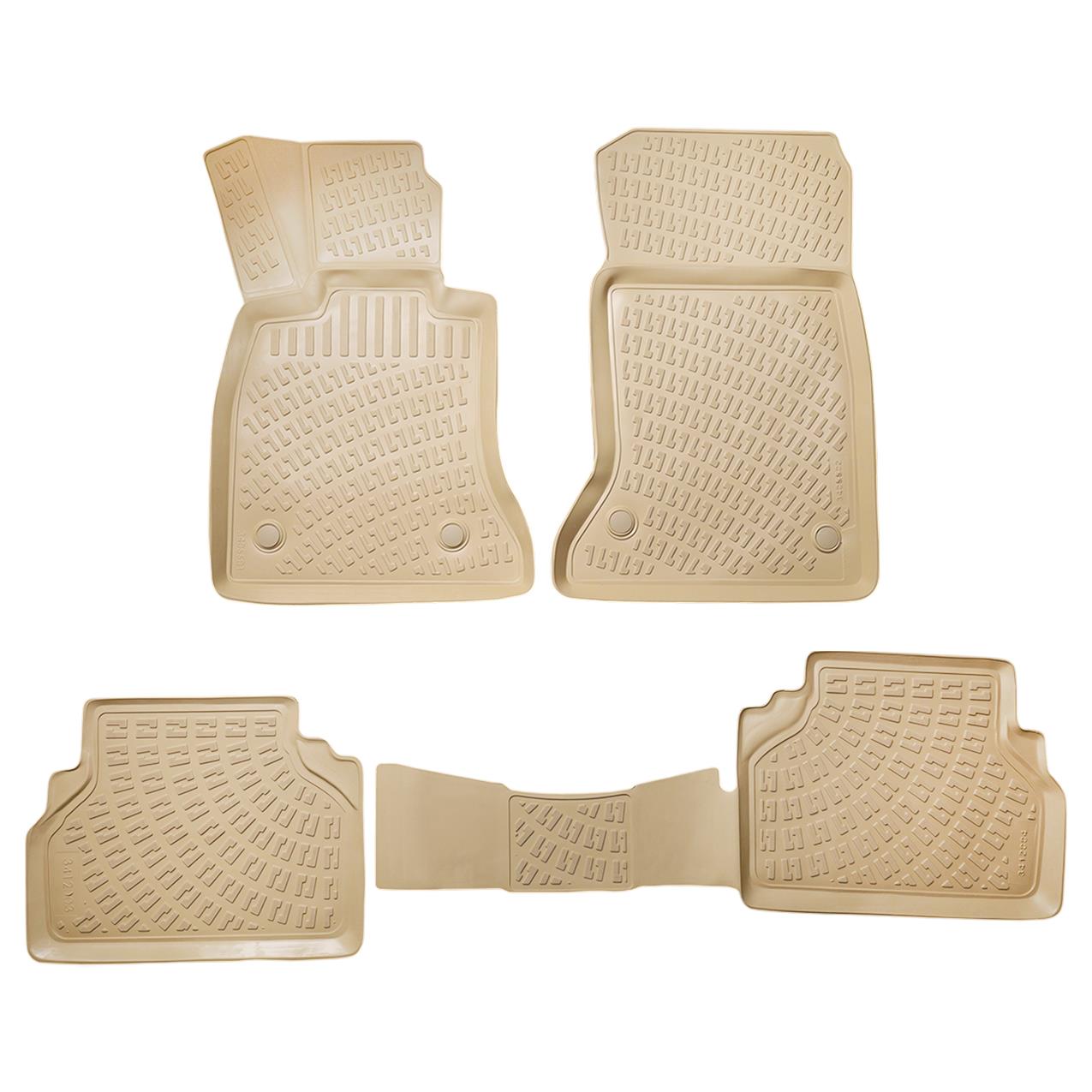 Bmw F10 Kauçuk Paspas Takımı - Bej | Famalli