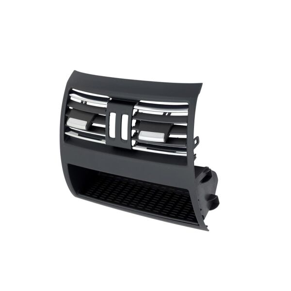 Bmw F10 Klima/Kalorifer Izgarası Arka - Nikelajlı Siyah | Btap