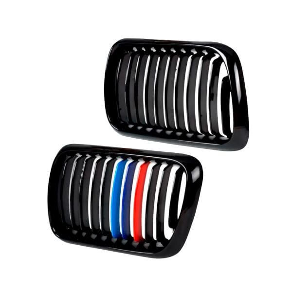 Bmw E36 Piano Siyah M Renkli Panjur Takımı 1996-99 | Wender