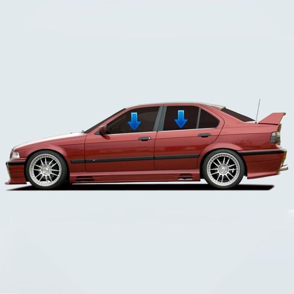 Bmw E36 Krom Cam Çıtası | Yerli Üretim