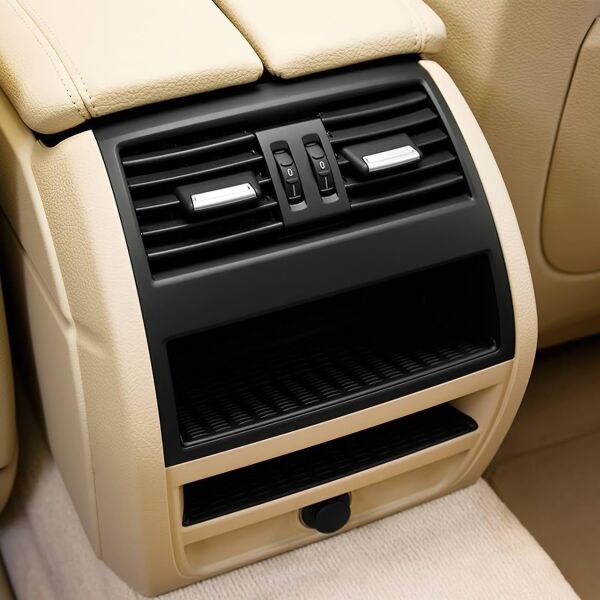 Bmw F10 Klima Havalandırma Izgarası Orta Arka Siyah (Isıtma Delikli) | Wender