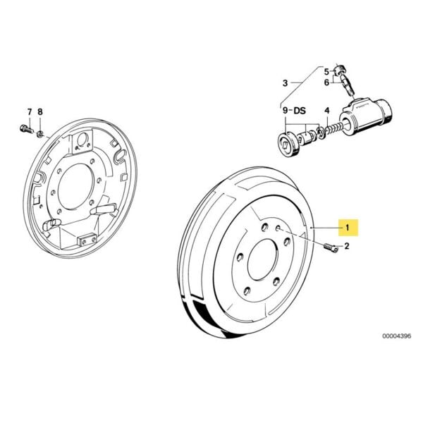 Bmw E36 Arka Fren Kampana Takımı | Hella Pagid