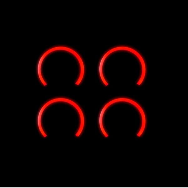 Bmw E36 Angel Eyes Halka Seti Kırmızı