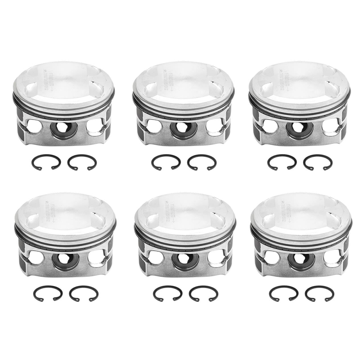 Bmw E46 E39 E60 - M54 B20 Piston Segman - ( Std ) - 80.00mm (6 Adet) | Nural