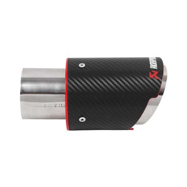 Bmw Egzoz Çıkışı - Krom-Kırmızı Tip - Tek Çıkış - 100'lük - Akrapovic | Famalli