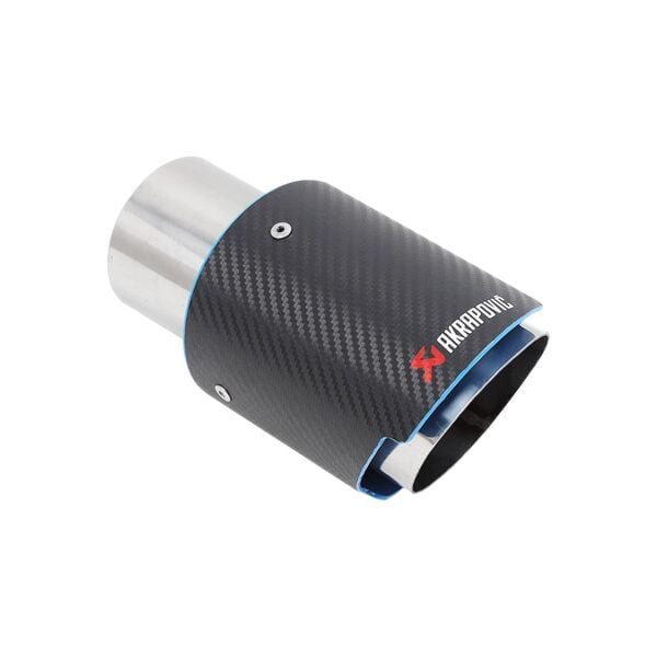 Bmw Egzoz Çıkışı - Krom-Mavi Tip - Tek Çıkış - 100'lük - Akrapovic | Famalli
