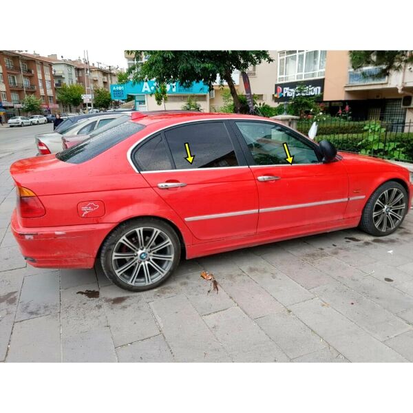 Bmw E46 Krom Cam Çıtası