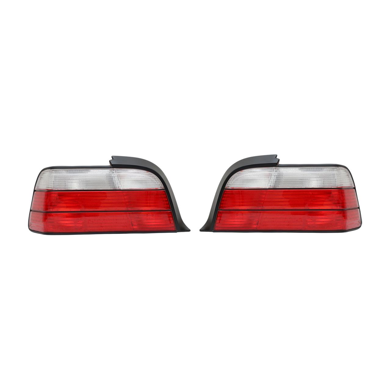 Bmw E36 Coupe Arka Stop Takımı - Beyaz | Eagle Eyes