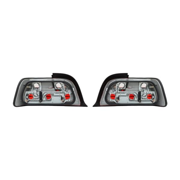 Bmw E36 Coupe Arka Stop Takımı - Beyaz | Eagle Eyes