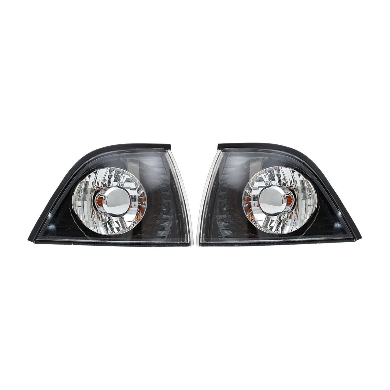 Bmw E36 Sinyal Lambası Takımı Coupe - Şeffaf Kristal Tip | Depo