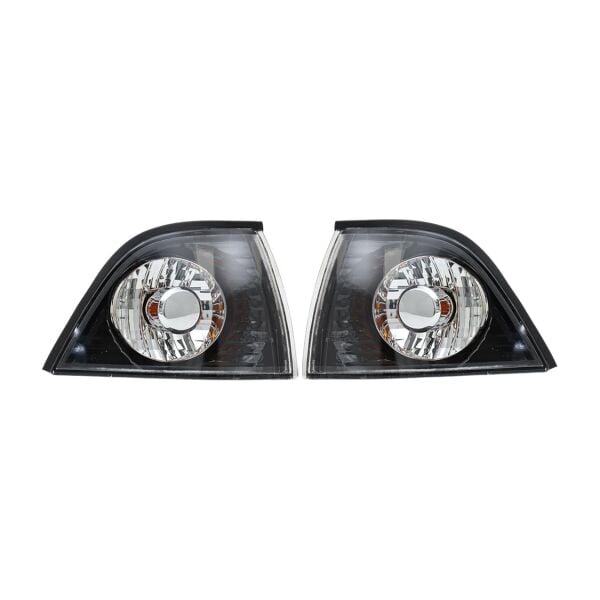 Bmw E36 Sinyal Lambası Takımı Coupe - Şeffaf Kristal Tip | Depo