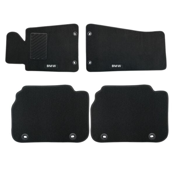 Bmw E34 Siyah Bmw Yazılı Halı Paspas