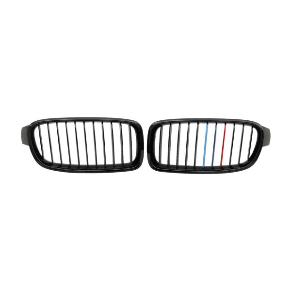 Bmw F30 Piano Siyah M Renkli Panjur Takımı 2012-18 | Wender