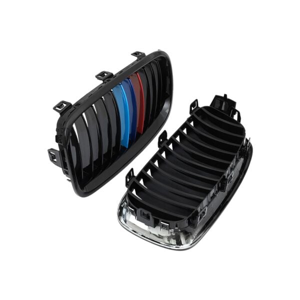 Bmw F30 Piano Siyah M Renkli Panjur Takımı 2012-18 | Wender