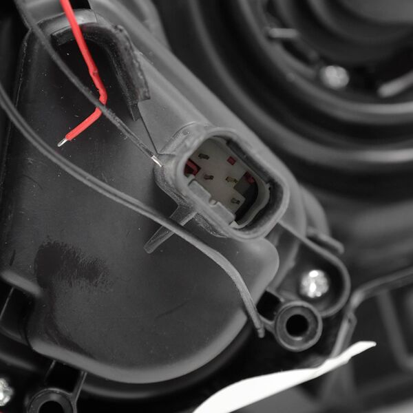 Bmw E39 Sol Sarı Sinyalli Çerçeveli Angelli Far - Siyah ( 01 - 03 ) | Trv
