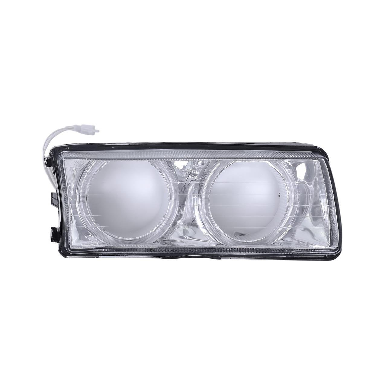 Bmw E36 Sağ Çerçeveli Far Camı - Nikelajlı ( Angelli ) | Btap