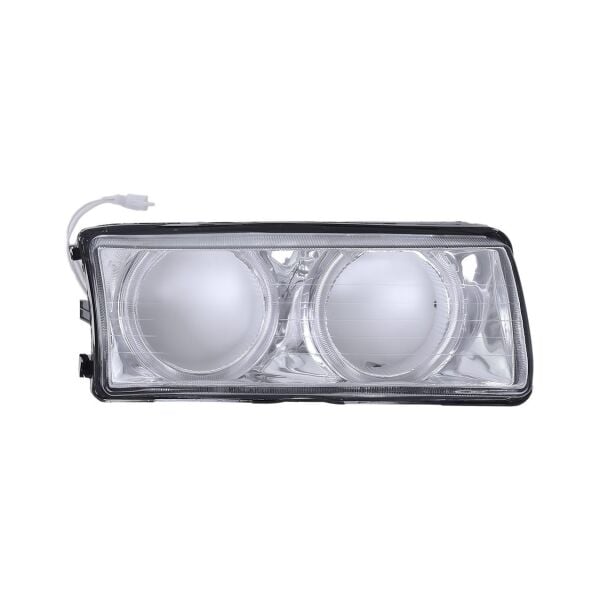 Bmw E36 Sağ Çerçeveli Far Camı - Nikelajlı ( Angelli ) | Btap