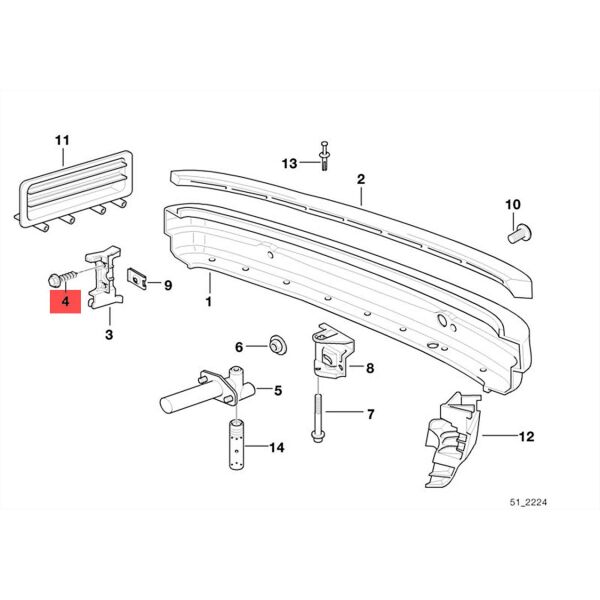 Bmw Çamurluk Cıvatası | Orijinal