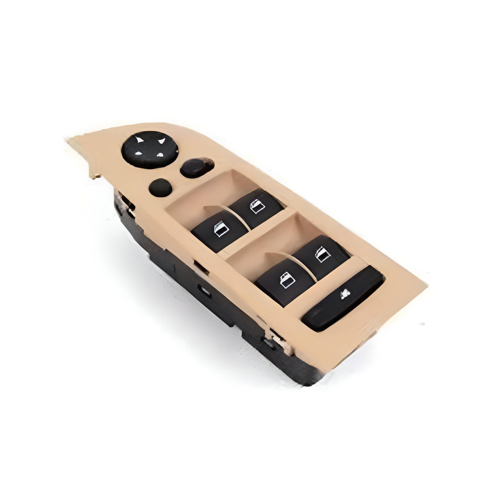 Bmw E90 Ön Sol Cam Düğmesi Bej - Karartmalı & Katlamalı Ayna | Wender