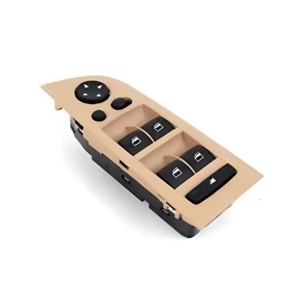 Bmw E90 Ön Sol Cam Düğmesi Bej - Karartmalı & Katlamalı Ayna | Wender