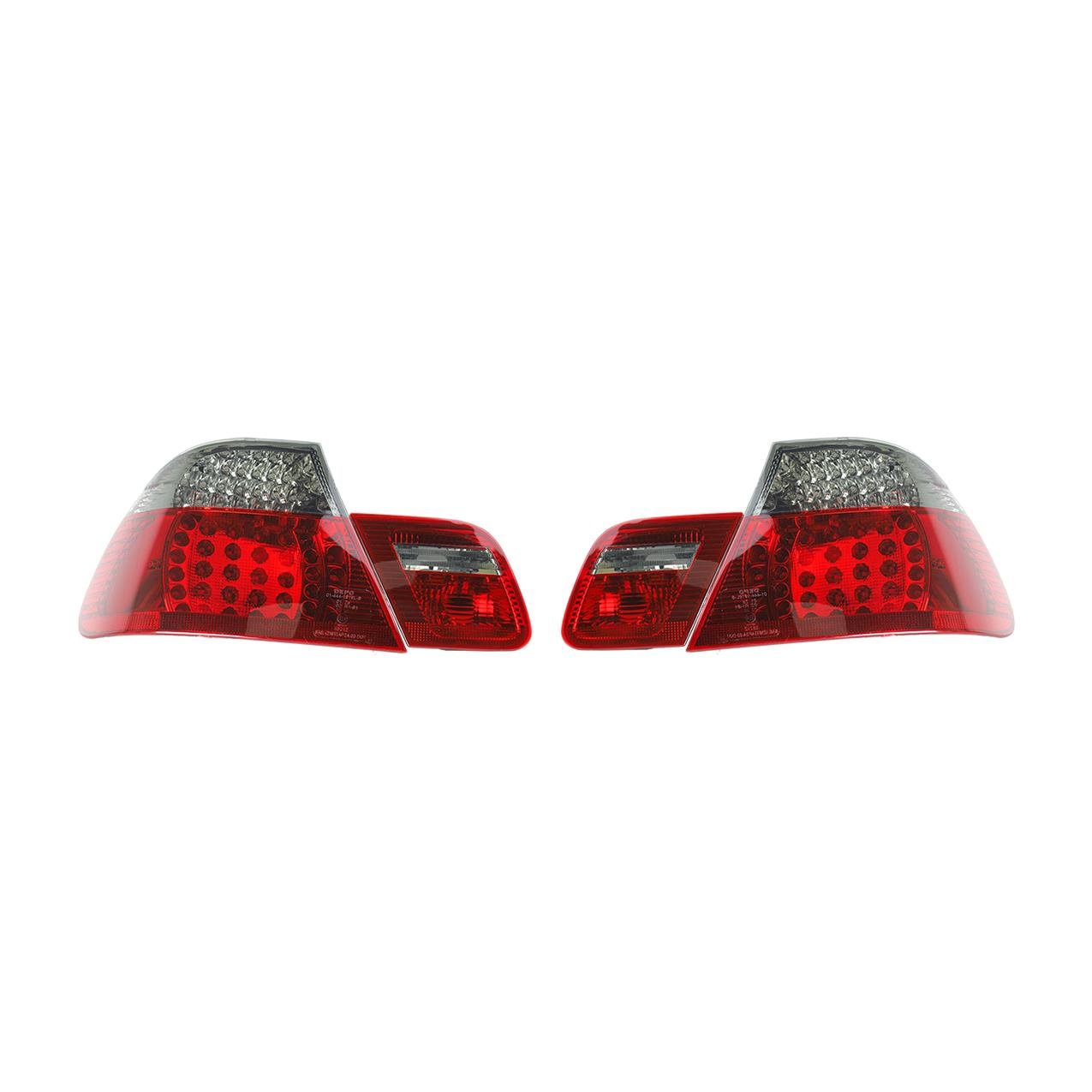 Bmw E46 Coupe Ledli Stop Takımı - Füme ( 1998-02 ) | Depo
