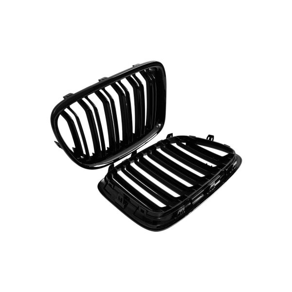 Bmw E84 X1 Piano Siyah Panjur Takımı - Çift Çıtalı ( 2010-15 ) | Wender