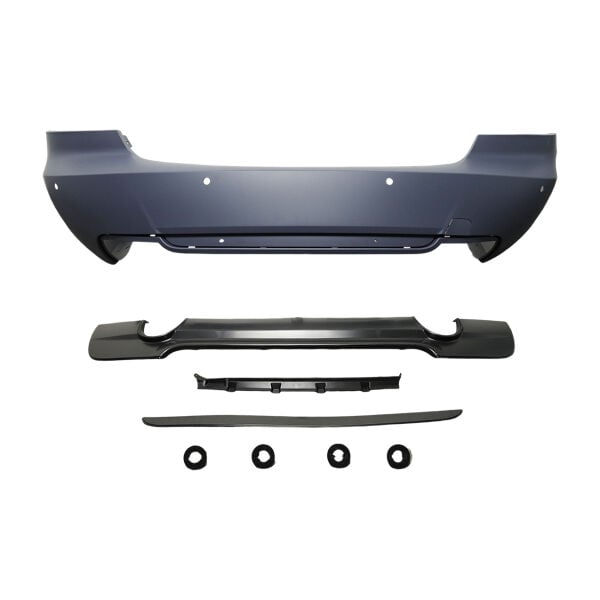 Bmw E92 E93 LCI Arka Tampon Dolu - PDC'li - Çift Çıkış - M-Tech ( 2006-13 ) | Wender