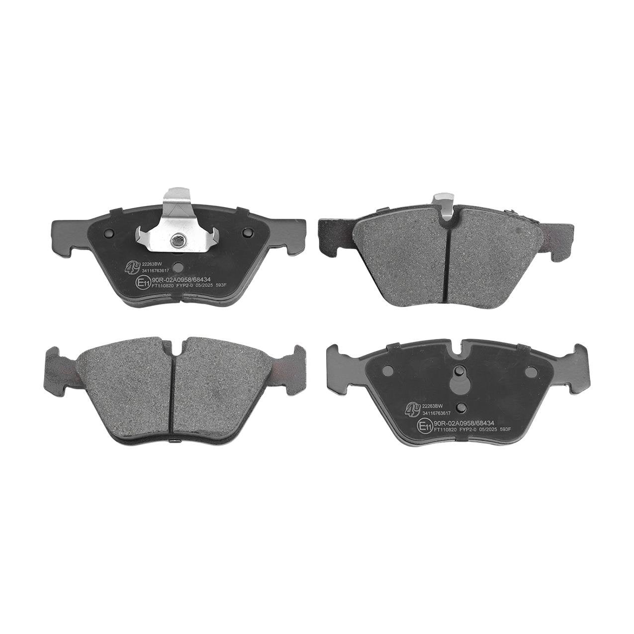 Bmw E60 Ön Fren Balata Takımı | 4u