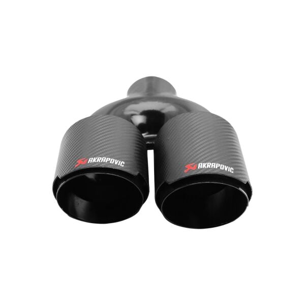 Bmw Akrapovic Çift Çıkış Difüzör - 90lık - Sol