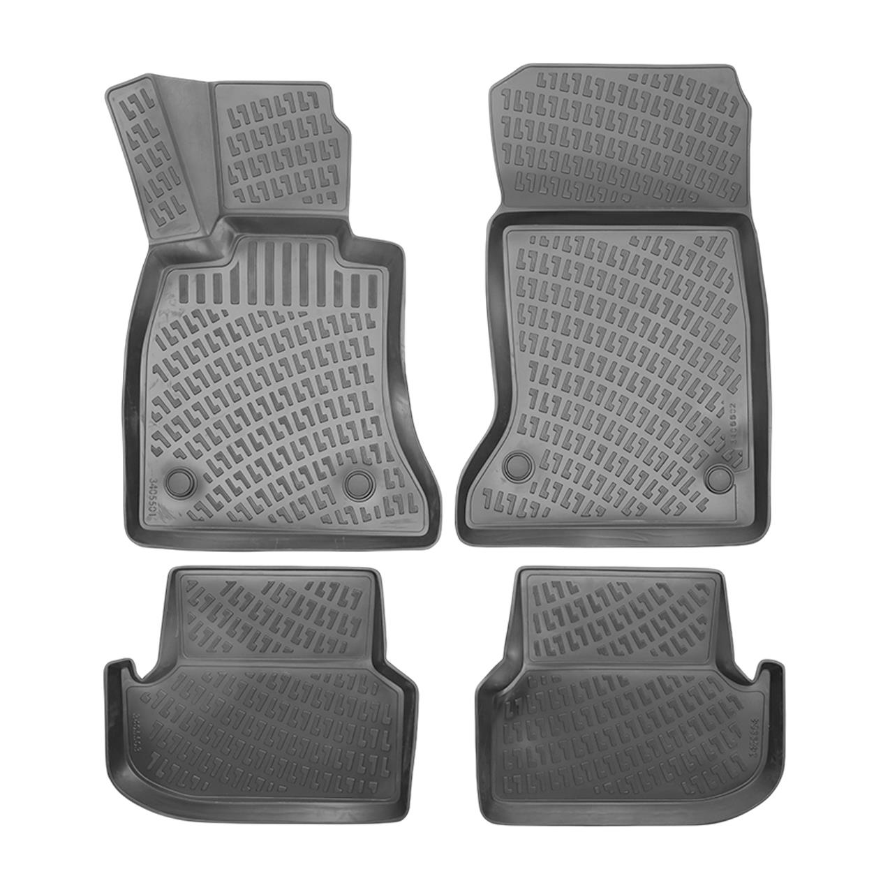 Bmw F10 Kauçuk Paspas Takımı - Siyah | Famalli