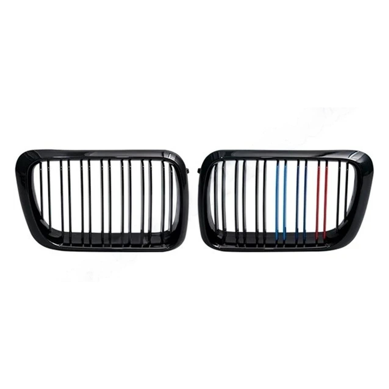 Bmw E36 Piano Siyah M Renkli Çift Çıtalı Panjur Takımı 1996-99 | Wender