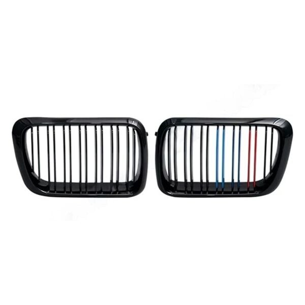 Bmw E36 Piano Siyah M Renkli Çift Çıtalı Panjur Takımı 1996-99 | Wender