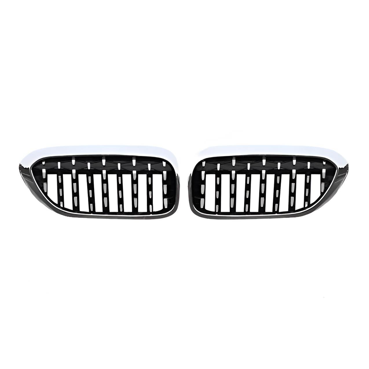 Bmw G30 Krom Krom Siyah Panjur Takımı - Diamond Meteor ( 2017-20 ) | Wender