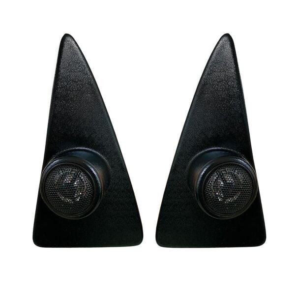 Bmw E36 Sedan İç Ayna Kapağı Tweeterlı Takım Siyah | Yerli