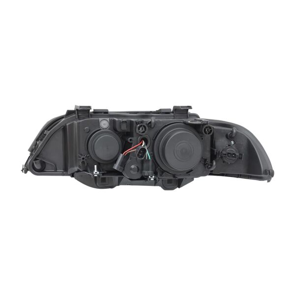 Bmw E39 Sağ Beyaz Sinyalli Çerçeveli Angelli Far - Siyah ( 01 - 03 ) | Wender