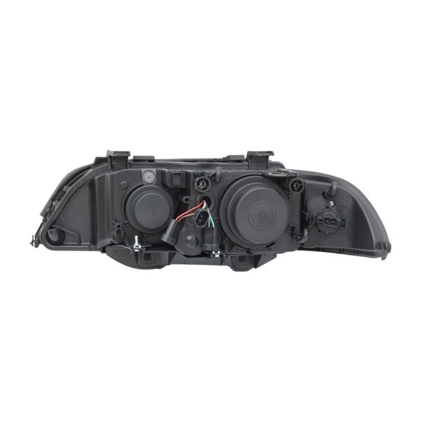 Bmw E39 Sağ Beyaz Sinyalli Çerçeveli Angelli Far - Siyah ( 01 - 03 ) | Wender