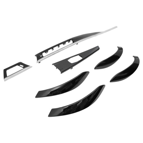 Bmw F30 Piano Black Gümüş İç Trim Seti ( 7 Parça ) | Famalli