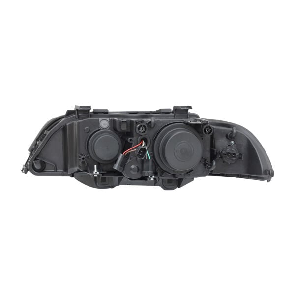 Bmw E39 Sağ Beyaz Sinyalli Çerçeveli Angelli Far - Siyah ( 01 - 03 ) | Wender