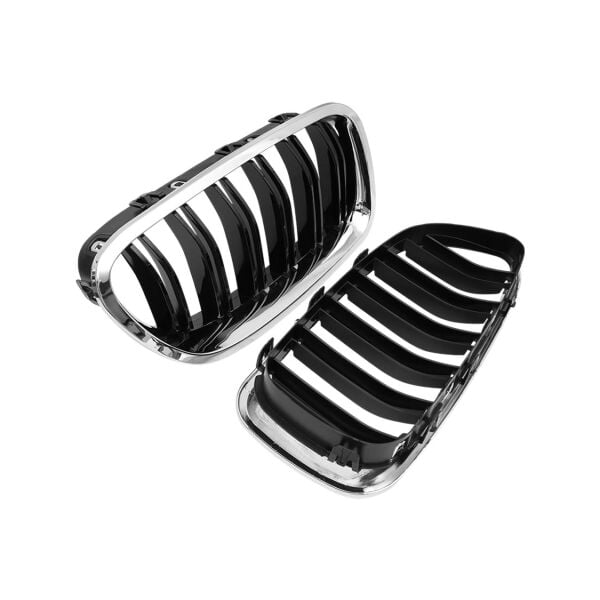 Bmw F10 Krom Siyah Çift Çıtalı Panjur Takımı (10-16) | Wender