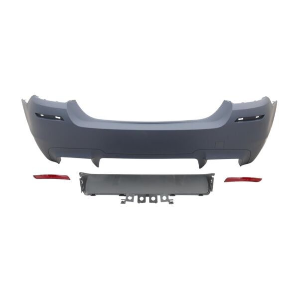 Bmw F10 Arka M5 Tampon Dolu - PDCli | Çift Çıkış | Vorstainer Difüzör | 2010-16 | Wender