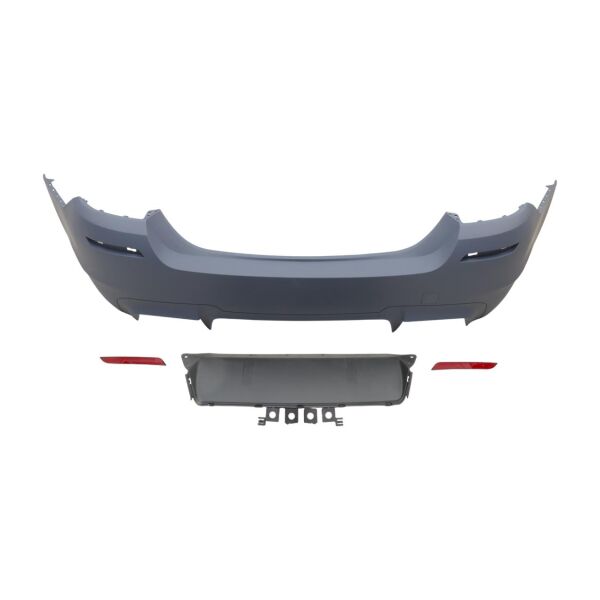 Bmw F10 Arka M5 Tampon Dolu - PDCli | Çift Çıkış | Vorstainer Difüzör | 2010-16 | Wender