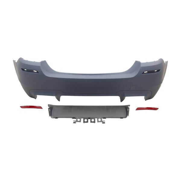Bmw F10 Arka M5 Tampon Dolu - PDCli | Çift Çıkış | Vorstainer Difüzör | 2010-16 | Wender