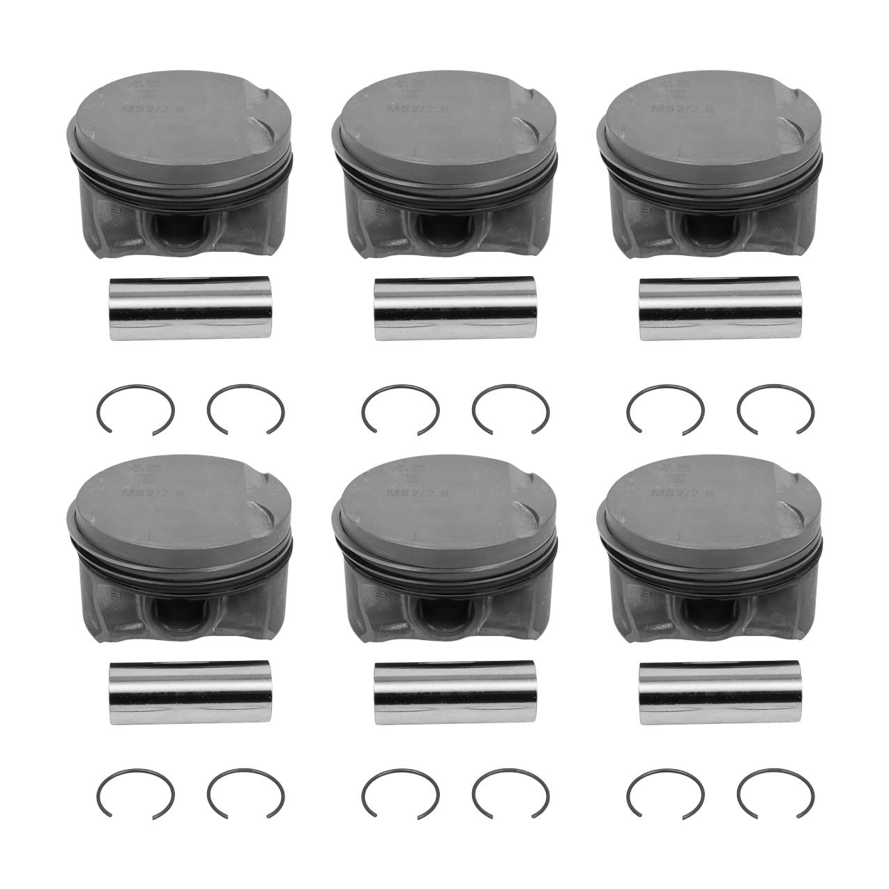 Bmw E36 E39 E46 - M52 328i 528i Piston Segman - ( Std ) - 84.00mm (6 Adet) | Mahle
